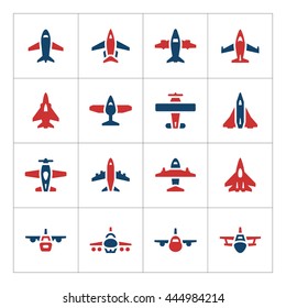 Set color icons of planes