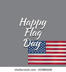 Set of color independence day. Happy flag day vector background. Happy flag day badge.