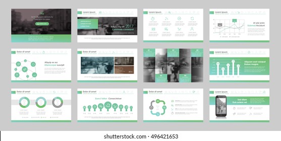 Set of color infographic elements for presentation templates. Leaflet, Annual report, book cover design. Brochure, layout, Flyer layout template design. Easy to edit.