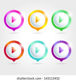 Set of color map pointers.