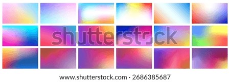 Set color spectrum blurred gradient background with soft blur effect, colorful abstract texture