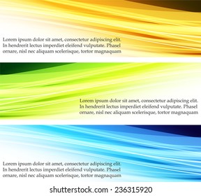 Set of color stripped backgrounds