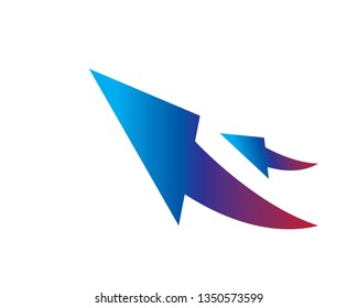 Set of color vector arrows 3d - Vector
