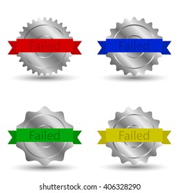 Set of colored stickers, stickers jpg, stickers ai. Vector Illustration