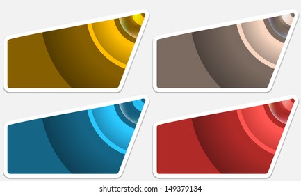 set colored text frames