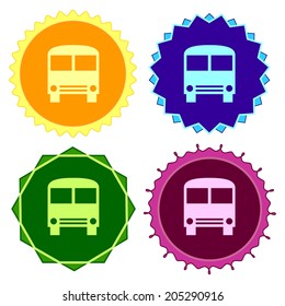 Set of colorfu lbutton.Vector illustration