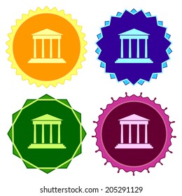 Set of colorfu lbutton.Vector illustration