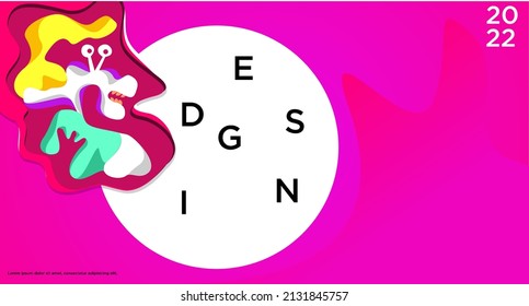 Set of Colorful Abstract Background happy Patterns with Web Design Text spaces, Landing Pages, Social Media Stories and Printables.