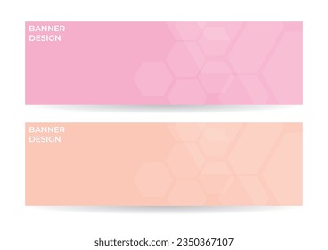 set of colorful abstract banner template design