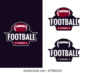 American Football Tournament Logo Design