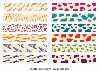 Printable Aesthetic Pattern Washi Tape, Washi Tape, Tape, Pattern Washi  Tape PNG and Vector with Transparent Background for Free Download