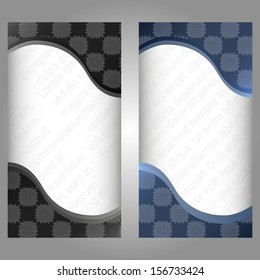 set of colorful background banners with the text watermark