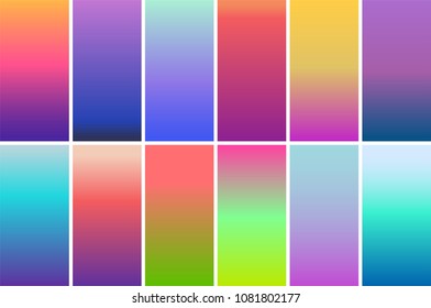 set of colorful backgrounds
