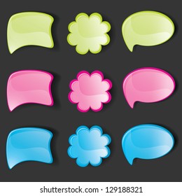 Set of colorful banners