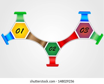 Set of colorful banners