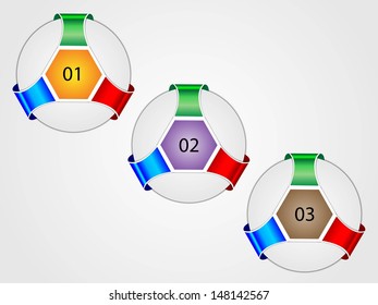 Set of colorful banners