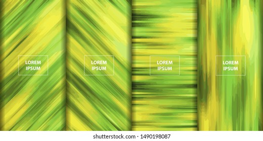 Set of Colorful blur background texture. Abstract art design for your design project. Modern liquid flow style illustration