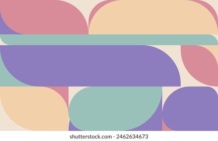 set of colorful bubbles background abstract