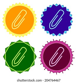 Set of colorful button.Vector illustration