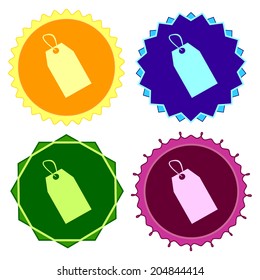 Set of colorful button.Vector illustration
