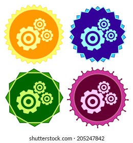 Set of colorful button.Vector illustration