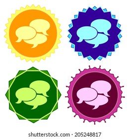 Set of colorful button.Vector illustration