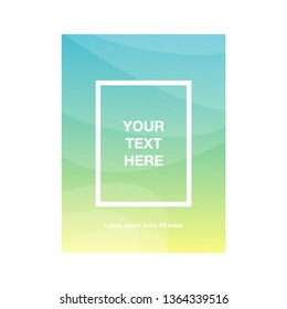 Set of colorful covers with liquid forms. Modern gradient. Wavy shapes with gradient.Gradient Backgroud Modern design. Eps10 Vector - Vector
