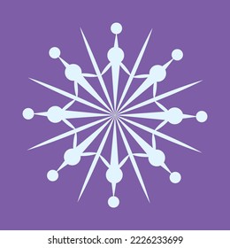 Set of colorful flat outlined Christmas icons background