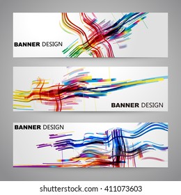 Set of colorful Flyer, Brochure Design Templates.