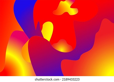 Set of colorful geometric abstract elements. Dynamic colored shapes and lines. Flowing shape banner. Perfect for Templates for logo design, flyers, presentations, vector illustrations