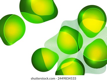 Conjunto de líneas y Formas redondeadas geométricas coloridas. Fondos abstractos para el Fondo de pantalla, tarjetas de visita, cubierta, cartel, Anuncio, folleto, cabecera, Sitio web. Ilustración vectorial.
