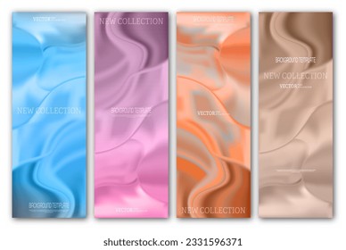 Un conjunto de degradados de colores. Plantilla para afiches, banners, interiores, diseño web e ideas creativas
