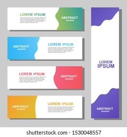 Set colorful liquid geometric shape. Futuristic trendy dynamic elements. Abstract background for social media post promotion, Sale, discount layout. Creative Paper Tag, Poster, Banner or Flyer design