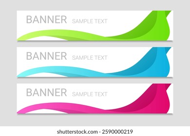 Set of Colorful Modern Background for Menu, Poster, Banner, Card, Brochure and More