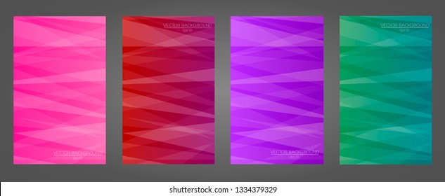 Set of colorful and modern backgrounds. Set of colorful geometric backgrounds. Set of modern backgrounds for your smartphone. Soft color gradients. Modern theme display. Template design for mobile app