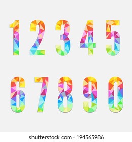 Set of colorful numbers