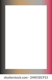 Set of colorful photo frames. square picture frames of colorful set for your web design. Abstract colorful picture frames on vintage background. Vector set of color photo frames on the wall. Eps-10.