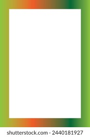 Set of colorful photo frames. square picture frames of colorful set for your web design. Abstract colorful picture frames on vintage background. Vector set of color photo frames on the wall. Eps-10.
