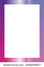 Set of colorful photo frames. square picture frames of colorful set for your web design.