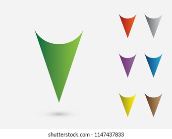 A set of colorful pinpoints for labeling on image vector illustration