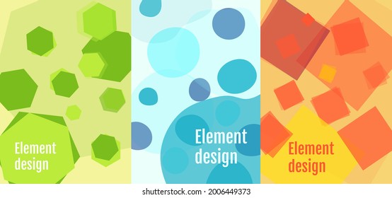 Set of colorful posters for design. Geometric element background. Minimalist style. Isolated vector set. Liquid color background design. Simple design. Set of geometric shapes. Vector illustration.