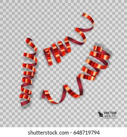 Set of colorful ribbons for your design, vector EPS 10
