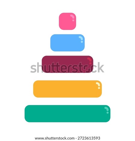 Set of colorful rounded label panels designed for envelope layouts, address placement, and stationery designs. Ideal for highlighting names, details, or messages in clean modern mail compositions.