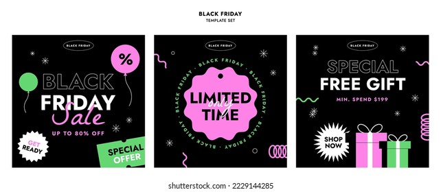 Sticker Price Tag Vector Hd PNG Images, Black Friday Horizontal Price Tags  Stickers Collection, Black, Friday, Horizontal PNG Image For Free Download