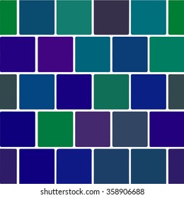 Set of colorful squares. Square abstract background.