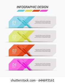 Set of colorful vector banners
