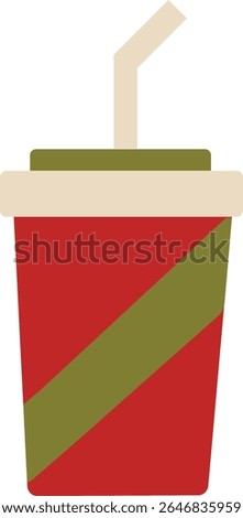 A set of colorful vector icons of fast food items including burger, fries, hot dogs, drinks, sauces, and packaging. Perfect for restaurant, delivery, and food app designs.