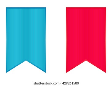Set of colorful vector stickers on white background