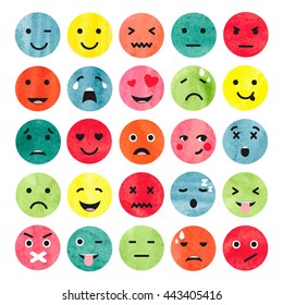 1,057 Watercolor emojis Images, Stock Photos & Vectors | Shutterstock