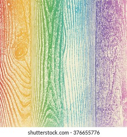 Set with colorful wood grunge texture. Wooden background. Vector template.  Grunge vector texture.